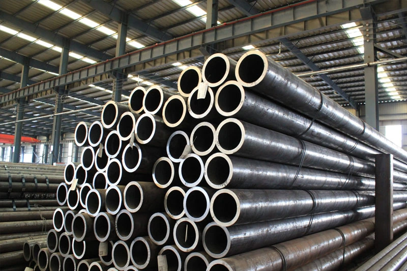 Processo de produção de tubos de aço sem costura laminados a quente