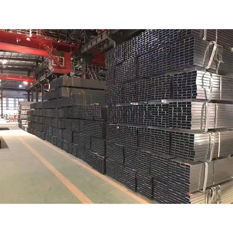 Tubo de aço retangular e quadrado galvanizado por imersão a quente Tubo de aço retangular e quadrado galvanizado por imersão a quente