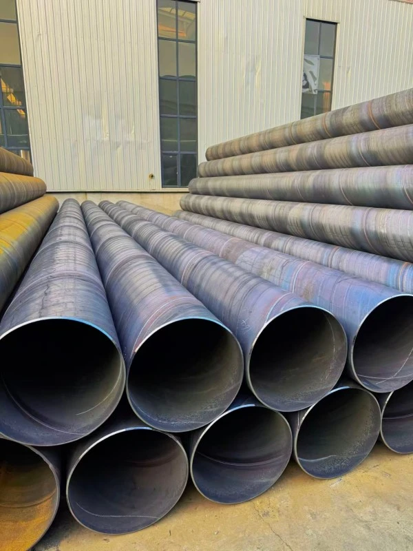 Black Spiral Welded Steel Pipe Black Spiral Welded Steel Pipe