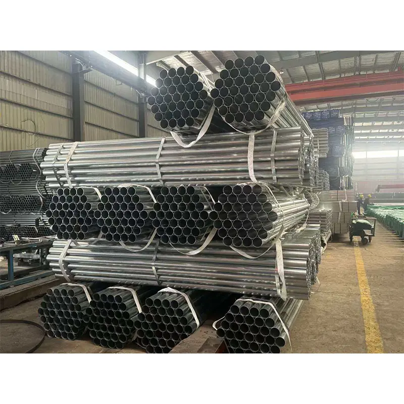 Tubo de aço redondo galvanizado por imersão a quente de grande diâmetro Tubo de aço redondo galvanizado por imersão a quente de grande diâmetro