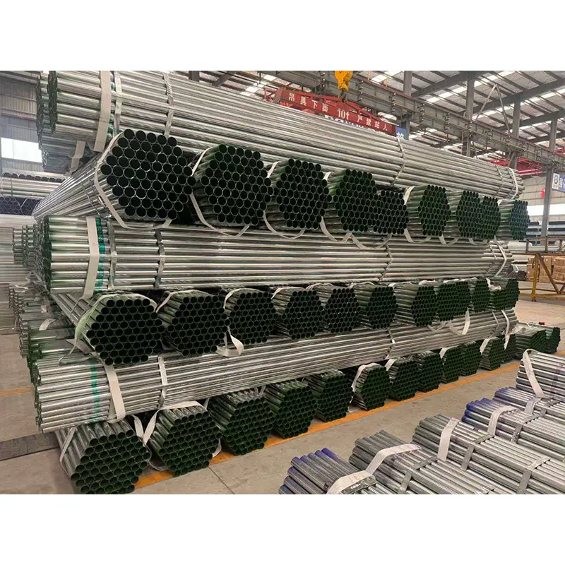 Tubo de aço redondo pré-galvanizado Tubo de aço redondo pré-galvanizado