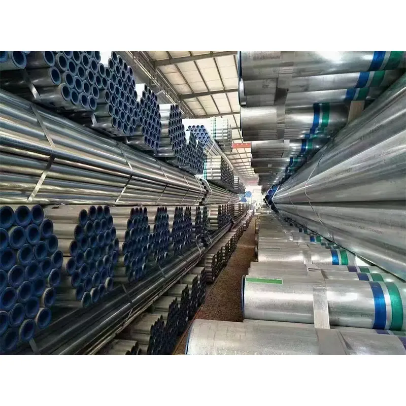 Tubo de aço redondo galvanizado por imersão a quente de parede espessa