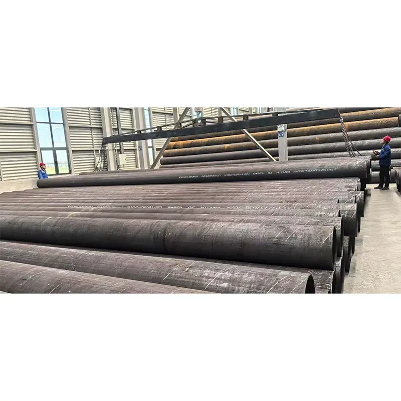 Tubo de aço sem costura preto de parede fina Tubo de aço sem costura preto de parede fina